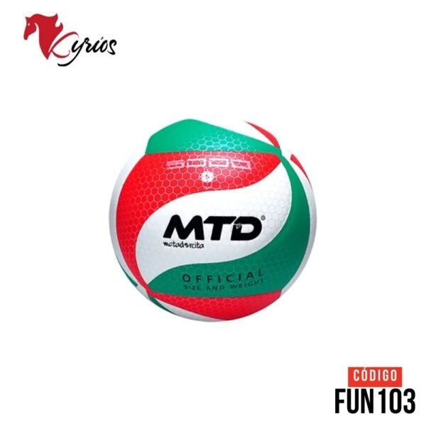 Pelota de Voley MTD PU – Neón #5