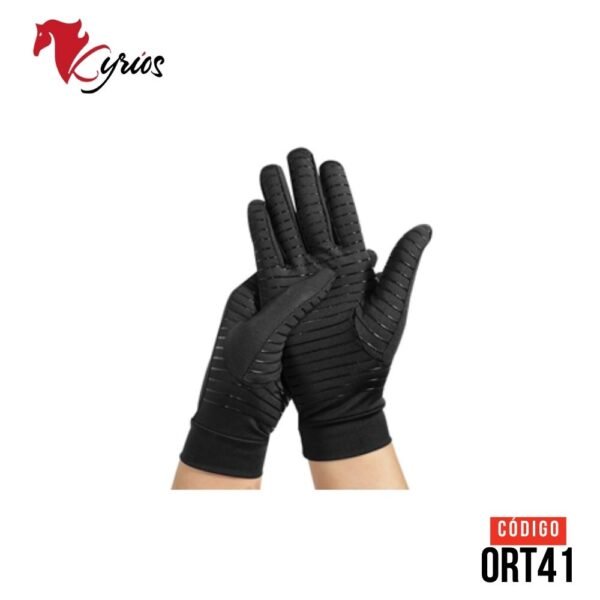 S / M/ L   |   Estos guantes de compresión con fibras de cobre terapéuticos son diseñados para aliviar las molestias y  dolor causados por las artritis