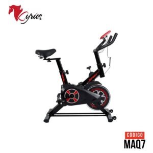 El volante Exercise Bike de 5 kg ofrece una verdadera experiencia en bicicleta en tu propia casa. La bicicleta de spinning tiene una pantalla multifunción que muestra el progreso del entrenamiento.