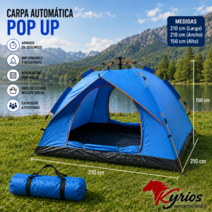 CARPA AUTOMATICO - 4PERSONAS
