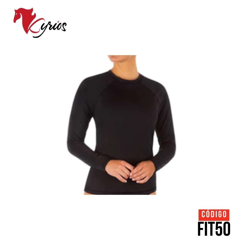 POLO MANGA LARGA LICRA