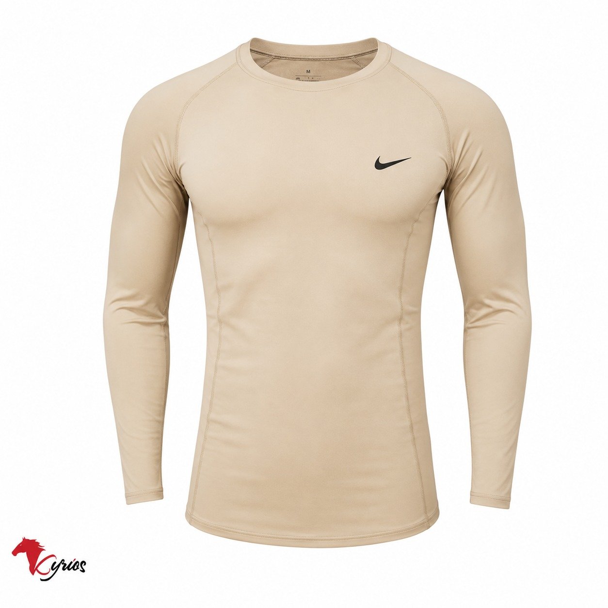 POLO LICRADO DEPORTIVO COLOR BEIGE