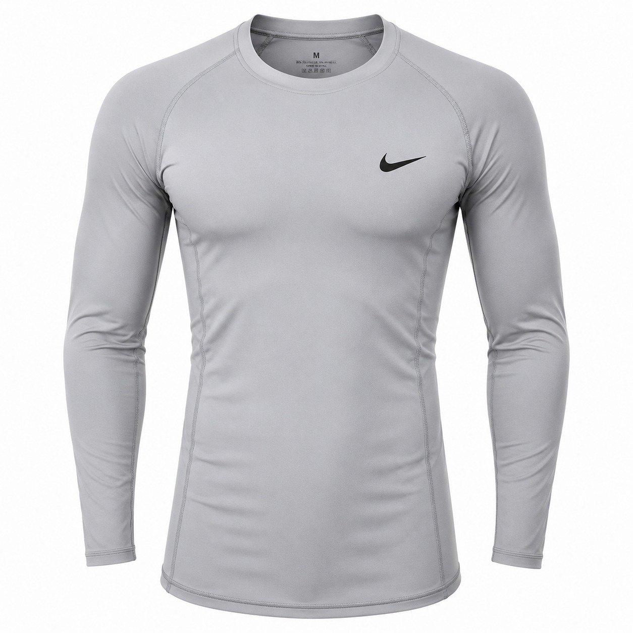POLO LICRODO DEPORTIVO COLOR PLOMO PLATA