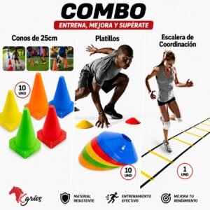 CONOS +PLATILLOS +ESCALERA DE COORDINACION