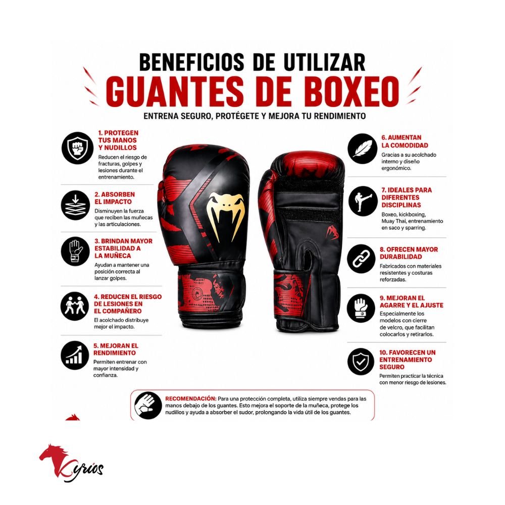 GUANTES DE BOX DE 12 OZ - Imagen 4