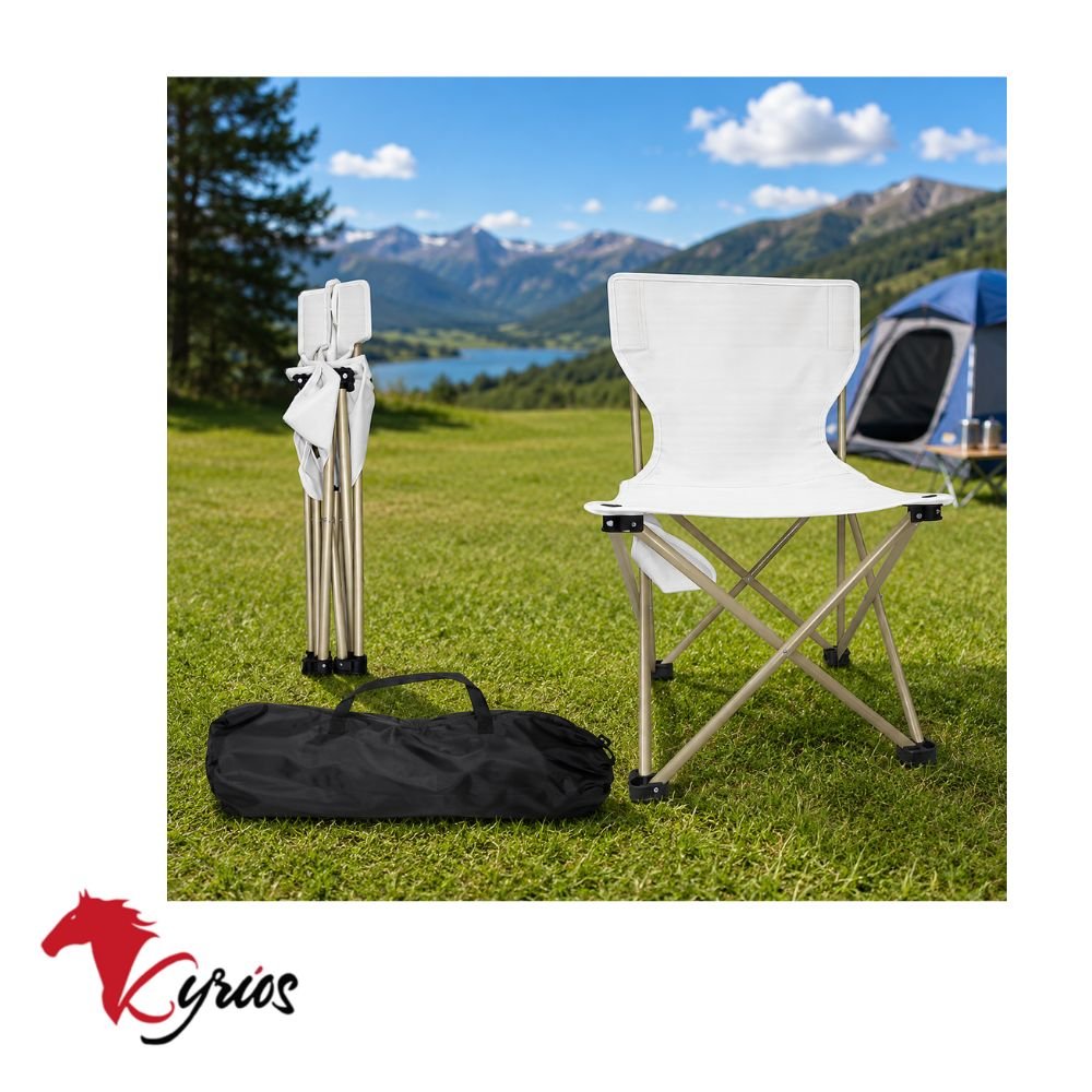 SILLA DE CAMPING MAS BOLSA DE TRANSPORTE - Imagen 2
