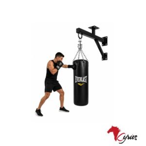 SACO DE BOXEO DE 1.50 MT + CADENA + SOPORTE DE PARED