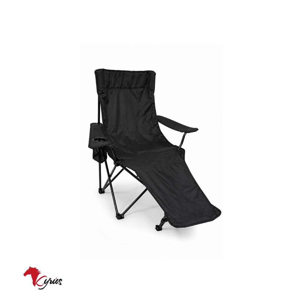 Silla de Camping Reclinable con Reposapiés - Imagen 4