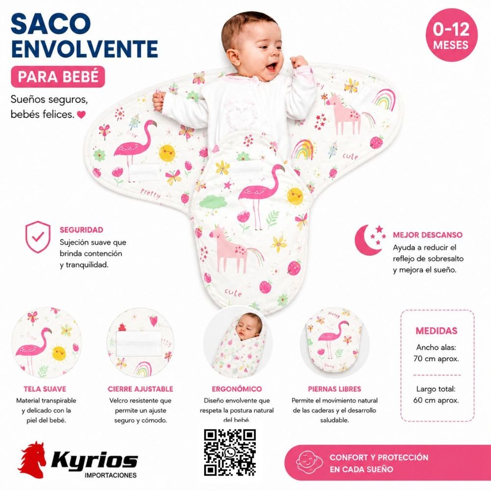ENVOLVENTE ESTAMPADO PARA BEBE MAS ALMOHADA DE BEBE - Imagen 10