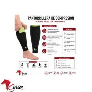 PANTORRILLERA CON PORTA CANILLERA TALLA L