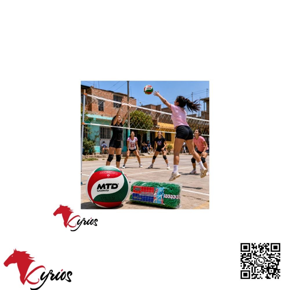 PACK DE NET PROFESIONAL 120 DE VOLEY MAS PELOTA - Imagen 6