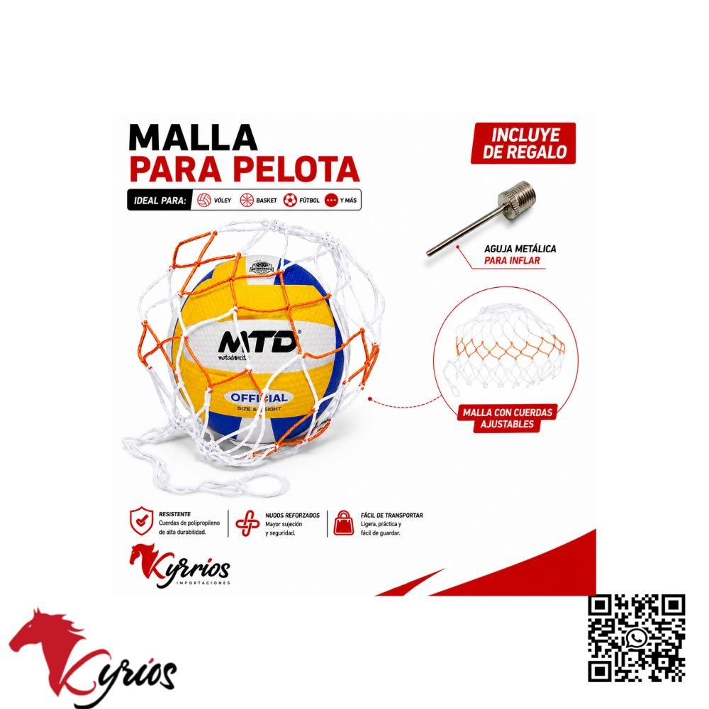 PACK DE NET PROFESIONAL 120 DE VOLEY MAS PELOTA - Imagen 5
