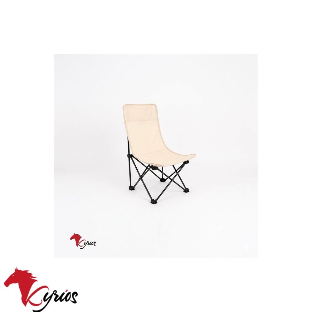 SILLA PLEGABLE COLOR CREMA - Imagen 2