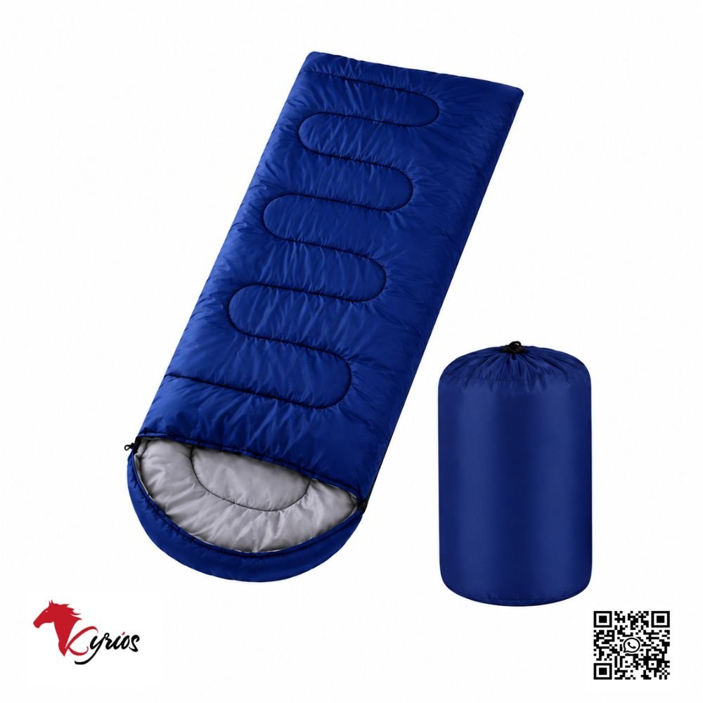 Bolsa De Dormir Color Azul Claro - Imagen 4