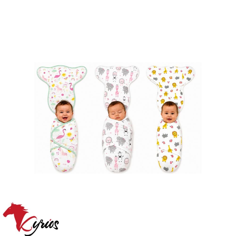 JUEGO DE TRES ENVOLVENTES PARA BEBES - Imagen 4