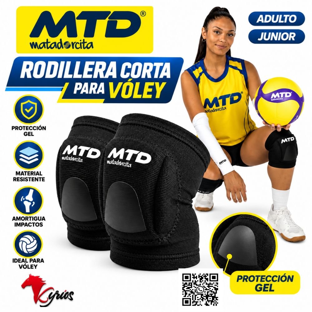 KIT VOLET PELOTA MTD CON MANGAS TALLA S Y PAR DE RODILLERAS TALLA S - Imagen 3