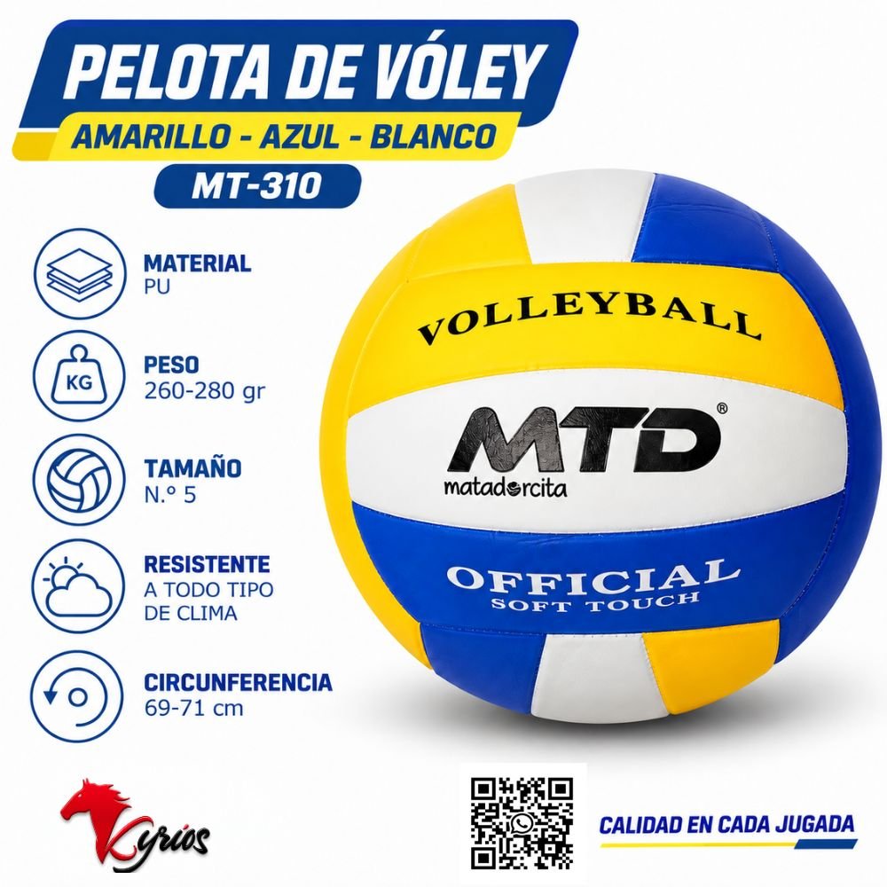 KIT VOLET PELOTA MTD CON MANGAS TALLA S Y PAR DE RODILLERAS TALLA S - Imagen 2